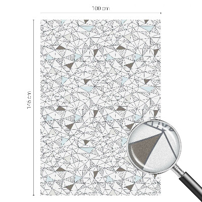 Zatmavovací fólie na okna Abstraktní tvary