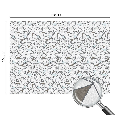 Zatmavovací fólie na okna Abstraktní tvary