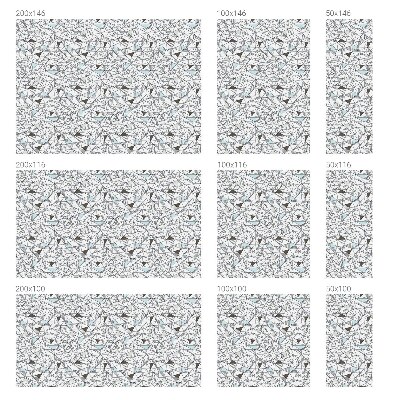 Zatmavovací fólie na okna Abstraktní tvary