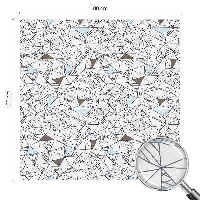 Zatmavovací fólie na okna Abstraktní tvary
