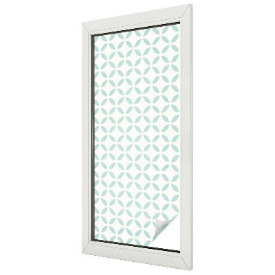 Dekorativní mléčná fólie na sklo Abstraktní tvary