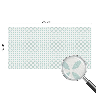 Dekorativní mléčná fólie na sklo Abstraktní tvary