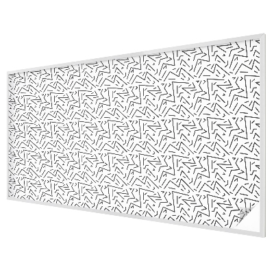Samolepicí protisluneční fólie na okna Abstraktní klikaté čáry