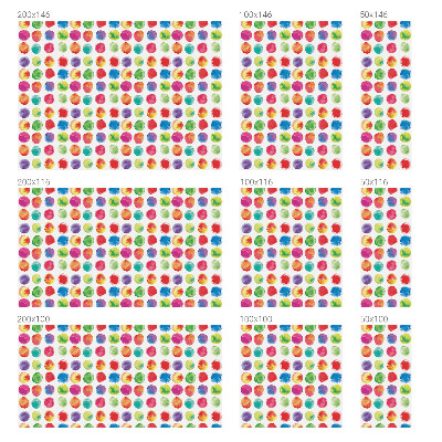 Zatmavovací fólie na okna Barevné kruhy
