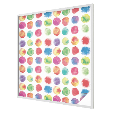 Zatmavovací fólie na okna Barevné kruhy