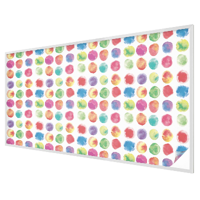 Zatmavovací fólie na okna Barevné kruhy