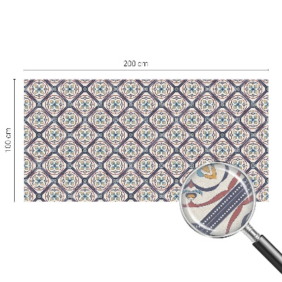 Samolepicí protisluneční fólie na okna Dlaždicový vzor