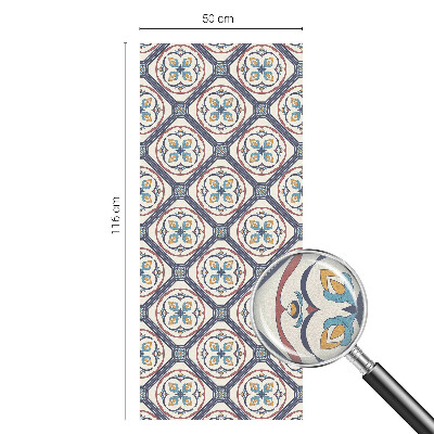 Samolepicí protisluneční fólie na okna Dlaždicový vzor