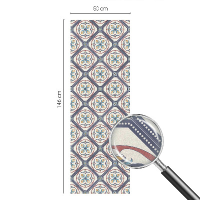 Samolepicí protisluneční fólie na okna Dlaždicový vzor