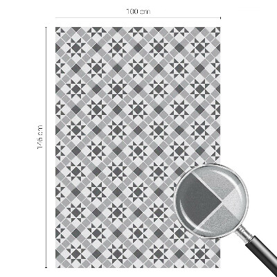 Samolepicí fólie na okna vitráž Geometrické vzory