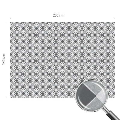 Samolepicí fólie na okna vitráž Geometrické vzory