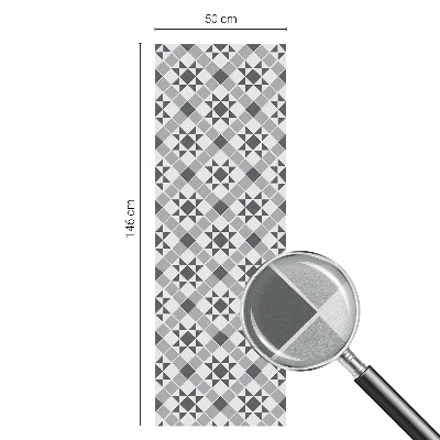 Samolepicí fólie na okna vitráž Geometrické vzory