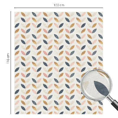 Zatmavovací fólie na okna Vzor listů