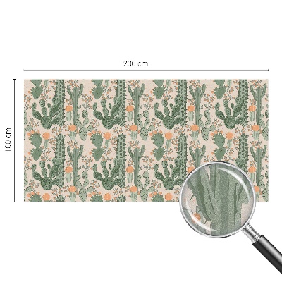 Samolepicí protisluneční fólie na okna Zelené sukulenty