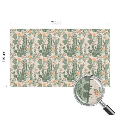 Samolepicí protisluneční fólie na okna Zelené sukulenty