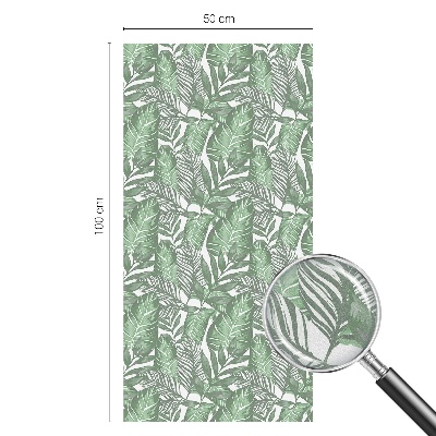 Zatmavovací fólie na okna Zelená harmonie