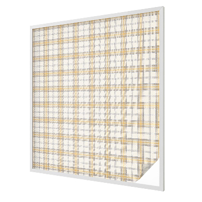 Dekorativní mléčná fólie na sklo Geometrická mřížka