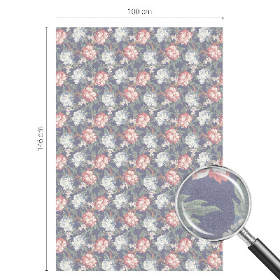 Zatmavovací fólie na okna Květinová elegance