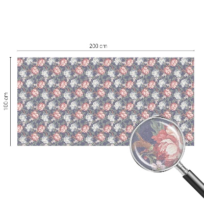 Zatmavovací fólie na okna Květinová elegance