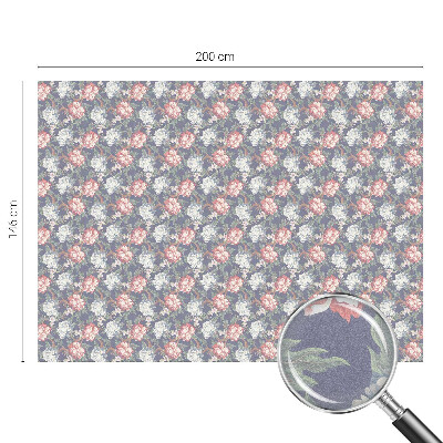 Zatmavovací fólie na okna Květinová elegance