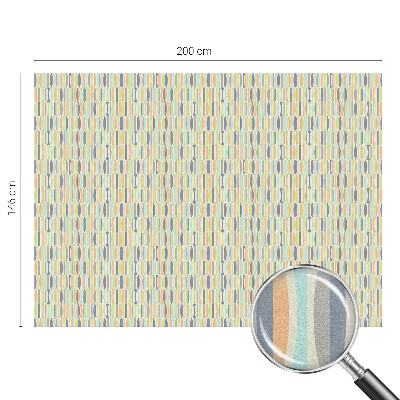 Samolepicí protisluneční fólie na okna Oválné vzory