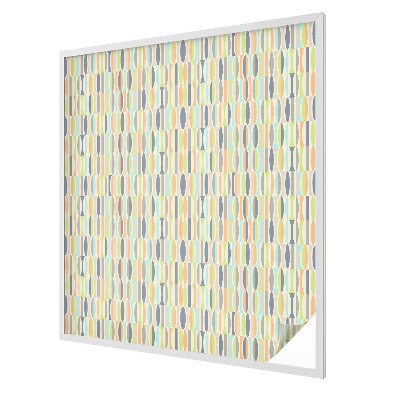 Samolepicí protisluneční fólie na okna Oválné vzory