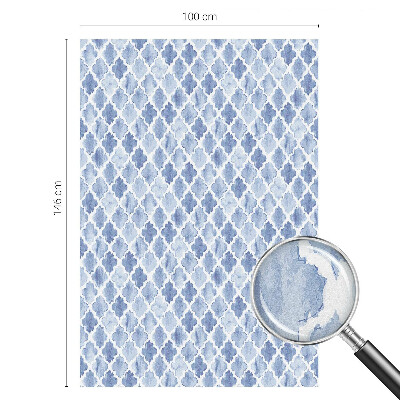 Samolepicí fólie na okna vitráž Akvarelová elegance