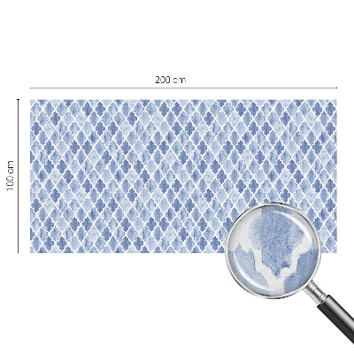 Samolepicí fólie na okna vitráž Akvarelová elegance