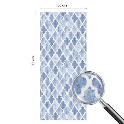 Samolepicí fólie na okna vitráž Akvarelová elegance