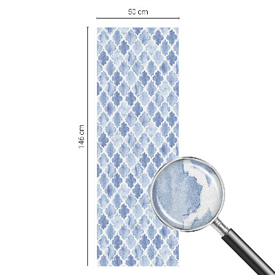 Samolepicí fólie na okna vitráž Akvarelová elegance