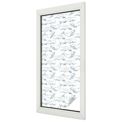 Samolepicí protisluneční fólie na okna Mořské inspirace