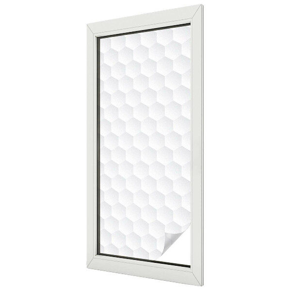 Zatmavovací fólie na okna Bílá mozaika