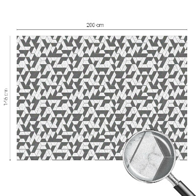 Samolepicí fólie na okna vitráž Geometrické iluze