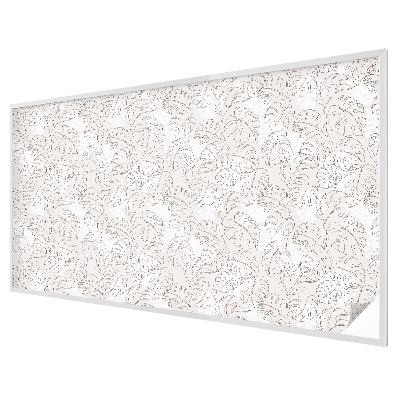 Samolepicí protisluneční fólie na okna Rostlinná ozdoba