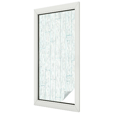 Dekorativní mléčná fólie na sklo Dřevěný vzor