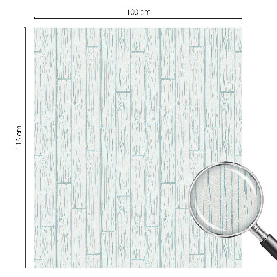 Dekorativní mléčná fólie na sklo Dřevěný vzor