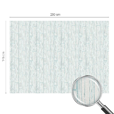 Dekorativní mléčná fólie na sklo Dřevěný vzor