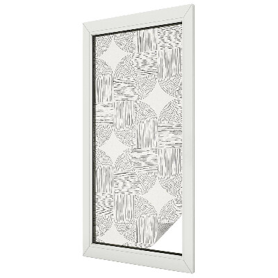 Samolepicí protisluneční fólie na okna Mírová symetrie