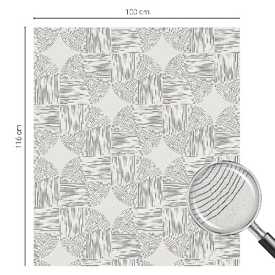 Samolepicí protisluneční fólie na okna Mírová symetrie