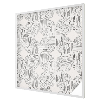 Samolepicí protisluneční fólie na okna Mírová symetrie