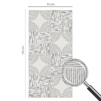 Samolepicí protisluneční fólie na okna Mírová symetrie