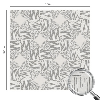 Samolepicí protisluneční fólie na okna Mírová symetrie