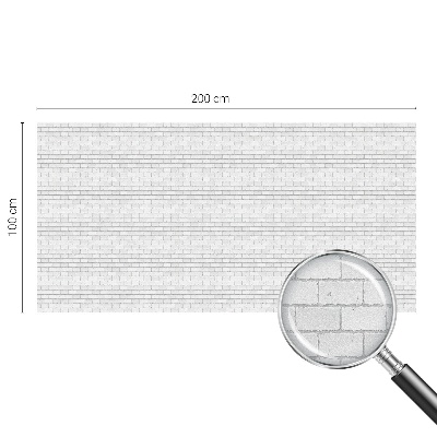 Samolepicí fólie na okna vitráž Cihlová textura