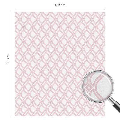 Zatmavovací fólie na okna Růžové čáry