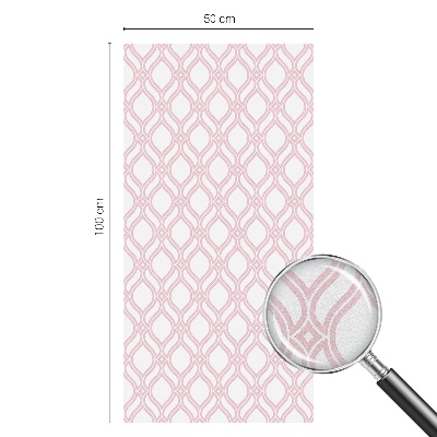 Zatmavovací fólie na okna Růžové čáry