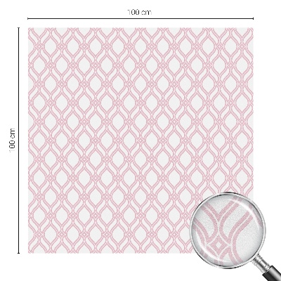 Zatmavovací fólie na okna Růžové čáry