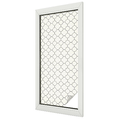 Samolepicí protisluneční fólie na okna Jednoduchá elegance