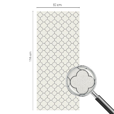 Samolepicí protisluneční fólie na okna Jednoduchá elegance