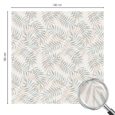 Samolepicí protisluneční fólie na okna Listnatá elegance