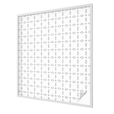 Dekorativní mléčná fólie na sklo Kosočtverečné tvary